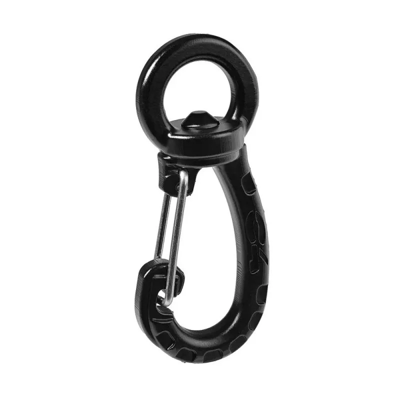[0ACMB007] MOUSQUETON PLASTIQUE AVEC PIVOT PAR 2 C4