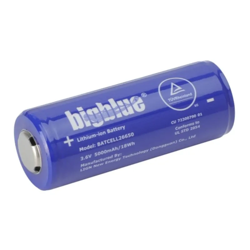 BATTERIE 26650 BIG BLUE