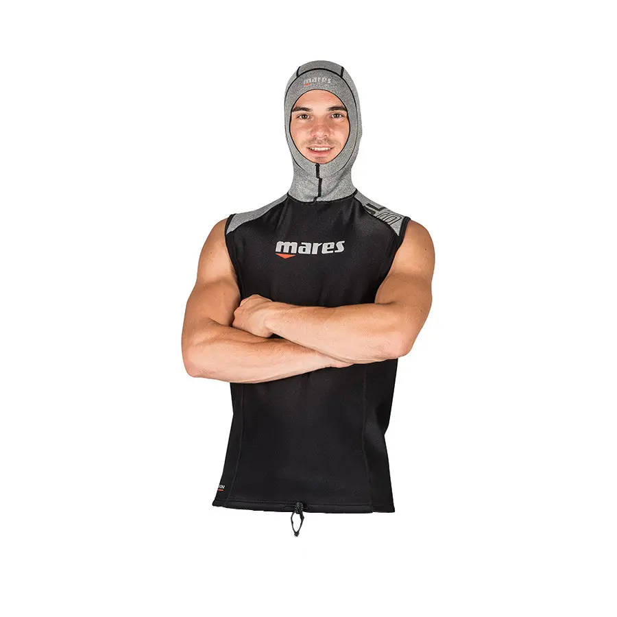 [412391-S4] ULTRASKIN HOMME SANS MANCHES AVEC CAGOULE MARES