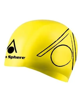 BONNET TRI CAP NEON JAUNE AQUASPHERE