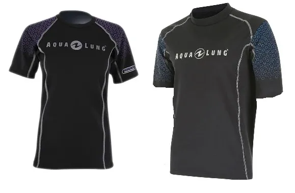 TOP MANCHES COURTES CERAMIQSKIN AQUALUNG